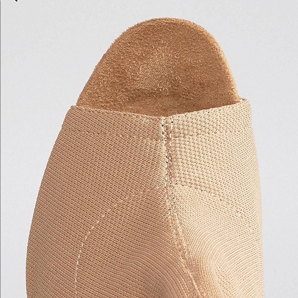 Truffle Peep toe Over the Knee Boot - Picture 2 of 4